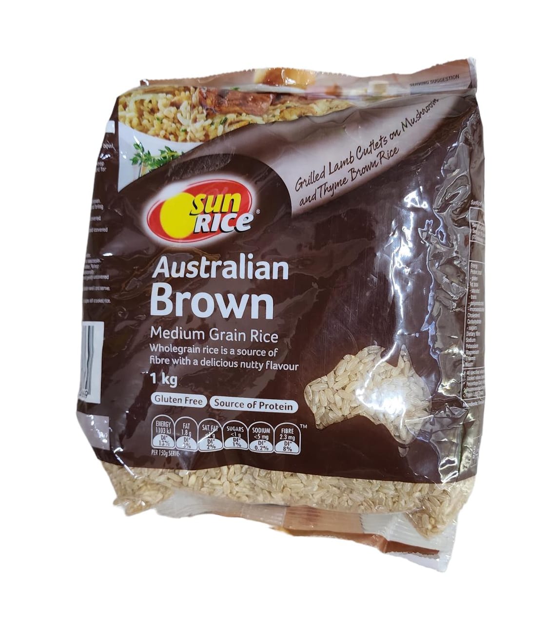 Sunrice Australian Brown Rice 1kg