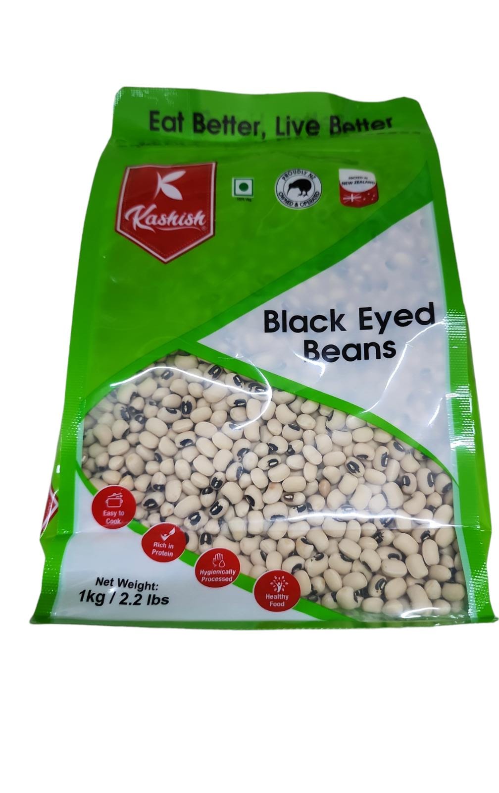 Kashish Black Eyed Beans 1kg